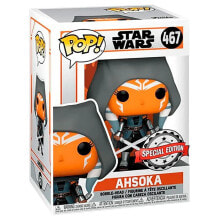 FUNKO POP Star Wars The Mandalorian Ahsoka Hooded Exclusive Figure