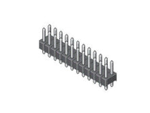 Комплектующие для кабель-каналов mPE-Garry 087-2-064-0-S-XS0-1260 аксессуар для печатной платы Штыревая головка Черный, Металлический 1 шт