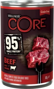 6 x 400 g Wellness Core Adult 95% Single Protein zum Sonderpreis!
