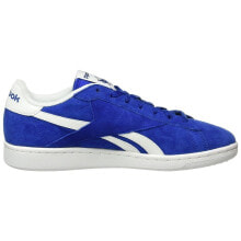 Мужские кроссовки Мужские кроссовки повседневные синие замшевые низкие демисезонные Reebok Npc UK Retro