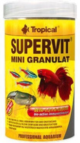 Корма для рыб tropical Supervit Mini Granules multi-ingredient food for fish 10g