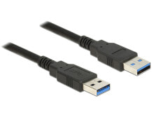 DeLOCK 85062 USB кабель 2 m 3.2 Gen 1 (3.1 Gen 1) USB A Черный