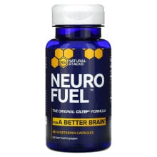 Витамины и БАДы для улучшения памяти и работы мозга Натурал Стэкс, Neuro Fuel, 45 вегетарианских капсул