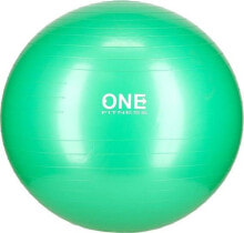 Купить тренажеры и оборудование для фитнеса ONE FITNESS: One Fitness Piłka do ćwiczeń Gym Ball 10 65cm green