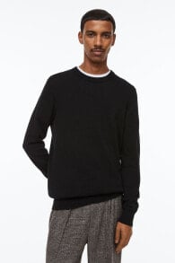 Мужские свитеры slim Fit Fine-knit Cotton Sweater