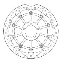 MOTO-MASTER Halo 113168 floating front Brake Disc