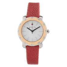 Женские наручные часы Женские наручные часы с красным кожаным ремешком Folli Follie WF14A002SPS ( 35 mm)