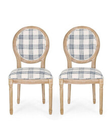 Phinnaeus French Country Dining Chairs Set, 2 Piece