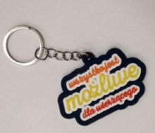 Sharon key ring Rubber key ring - Everything is possible