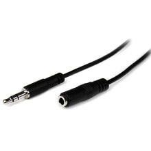 STARTECH Slim Stereo Extension Cable 3.5 mm 2 m