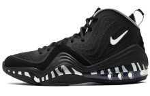 Nike Penny Air 5 高帮 复古篮球鞋 男款 黑白 / Кроссовки Nike Penny Air CZ8782-001