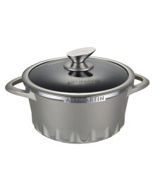 Посуда и принадлежности для готовки die Cast Aluminum Round Casserole Lid with Induction Bottom 8.7&quot;