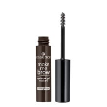 Mascara and eyebrow gel