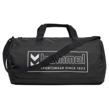 Мужские спортивные сумки мужская спортивная сумка серая текстильная средняя для тренировки с ручками через плечо HUMMEL Key Round Sport Bag