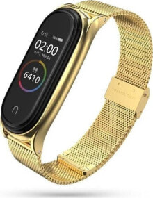 Tech-Protect BRANSOLETA TECH-PROTECT MILANESEBAND XIAOMI MI SMART BAND 7 GOLD uniwersalny