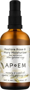 Duftende Feuchtigkeitscreme für Gesicht und Körper - APoEM Restore Rose & Mary Moisturizer