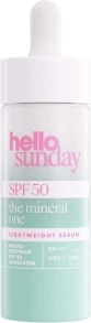 Hello Sunday The Mineral One Lightweight Serum with Hyaluronic Acid SPF50 30ml