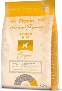 Купить сухие корма для собак Fitmin: Fitmin dog mini senior 2,5 kg