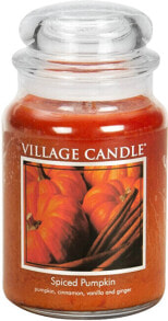 Scented candle in glass Pumpkin and spices (Spiced Pumpkin) 602 g