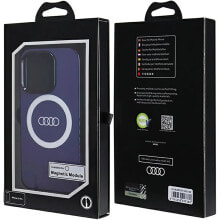 AUDI Iml Big iPhone 15 Pro 6.1 Niebieski Auimlmip15Pq5D2Be phone case