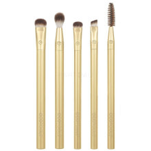 Купить кисти, спонжи и аппликаторы для макияжа ECOTOOLS: EcoTools Precious Metals Brightening Eye Set 1 St. pinsel für Frauen Kosmetikpinsel Angled Liner 1 St. + Kosmetikbürste Spoolie 1 St. + Kosmetikpinsel Blending Crease 1 St. + Kosmetikpinsel Crease Shadow 1 St. + Kosmetikpinsel Precision Smudge 1 St.