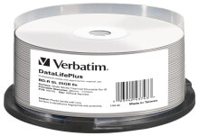 Диски и кассеты Verbatim DataLifePlus BD-R 25 GB 25 шт 43743