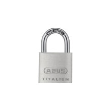 Abus Zylindervorhangschloss 64TI/30 gl Schlosskörperbreite 30 mm Titalium gleichschließend 6311