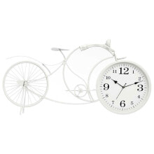 Настольные часы Велосипед Белый Металл 95 x 50 x 12 cm