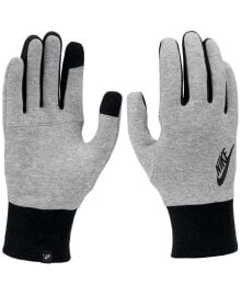 Nike men's Club Fleece 2.0 Embroidered Logo Tech Gloves