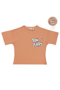 Детские футболки и майки для девочек Tom and Jerry