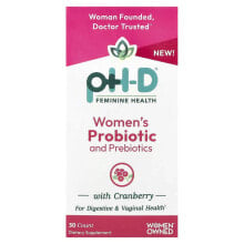 Women's Probiotic and Prebiotics, 30 Capsules