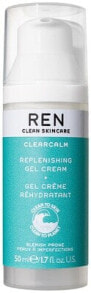 Купить увлажнение и питание кожи лица REN: Clear Calm 3 Replenishing Gel Cream