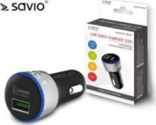 Ładowarka Savio SA-06 2x USB-A 3 A (SA-06/B)