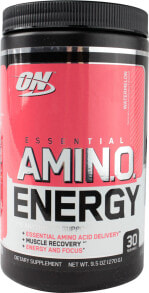 Аминокислоты Optimum Nutrition Essential AMIN.O Energy Watermelon  Энергетический комплекс с аминокислотами  Арбузный 30  порций
