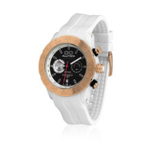 Мужские наручные часы с ремешком Мужские наручные часы с белым силиконовым ремешком Bultaco H1PW43C-CB1