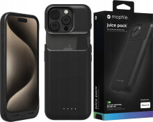 Mophie Mophie Juice Pack (2400 mAh) - obudowa z wbudowanym powerbankiem do iPhone 15