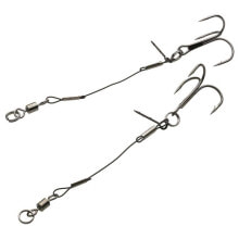 Грузила, крючки, джиг-головки для рыбалки kINETIC Single Stinger Tied Hook 45 mm