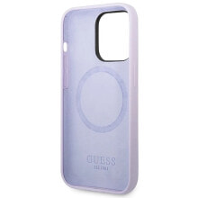 GUESS Guhmp14Lsbplu iPhone 14 Pro 6.1 Silicone Plate phone case