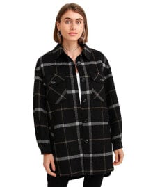 Купить женские куртки Belle & Bloom: Women's River's Edge Plaid Shacket