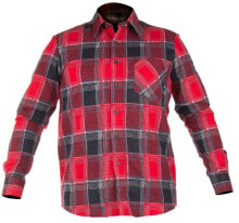 Lahti Pro Checkered flannel shirt, red, size M LPKF1M