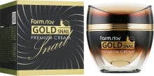 Gesichtscreme mit Gold- und Schneckenmucin - FarmStay Gold Snail Premium Cream