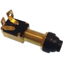 GOLDENSHIP Push Button Switch With Rubber Cap