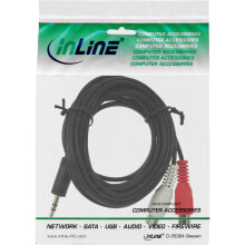 InLine 89941A аудио кабель 0,2 m 3,5 мм Черный