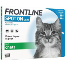 Средства от блох и клещей для кошек FRONTLINE Пятно на кошке - 6 пипеток
