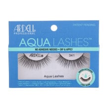 False eyelashes and glue