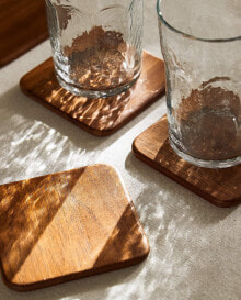 Wooden coasters (pack of 4)