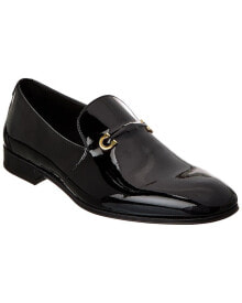 Купить мужская спортивная обувь Salvatore Ferragamo: Ferragamo Lyon Patent Loafer Men's