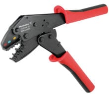 Инструменты для работы с кабелем weidmüller CRIMPER 6 I Обжимной инструмент Черный, Красный 9040450000