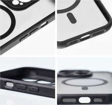 OEM Futerał FULL MATTE MAG COVER kompatybilny z MagSafe do IPHONE 14 Pro Max czarny