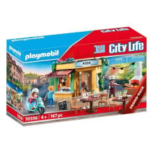 Игровой набор с элементами конструктора Playset City Life Пиццерия,70336